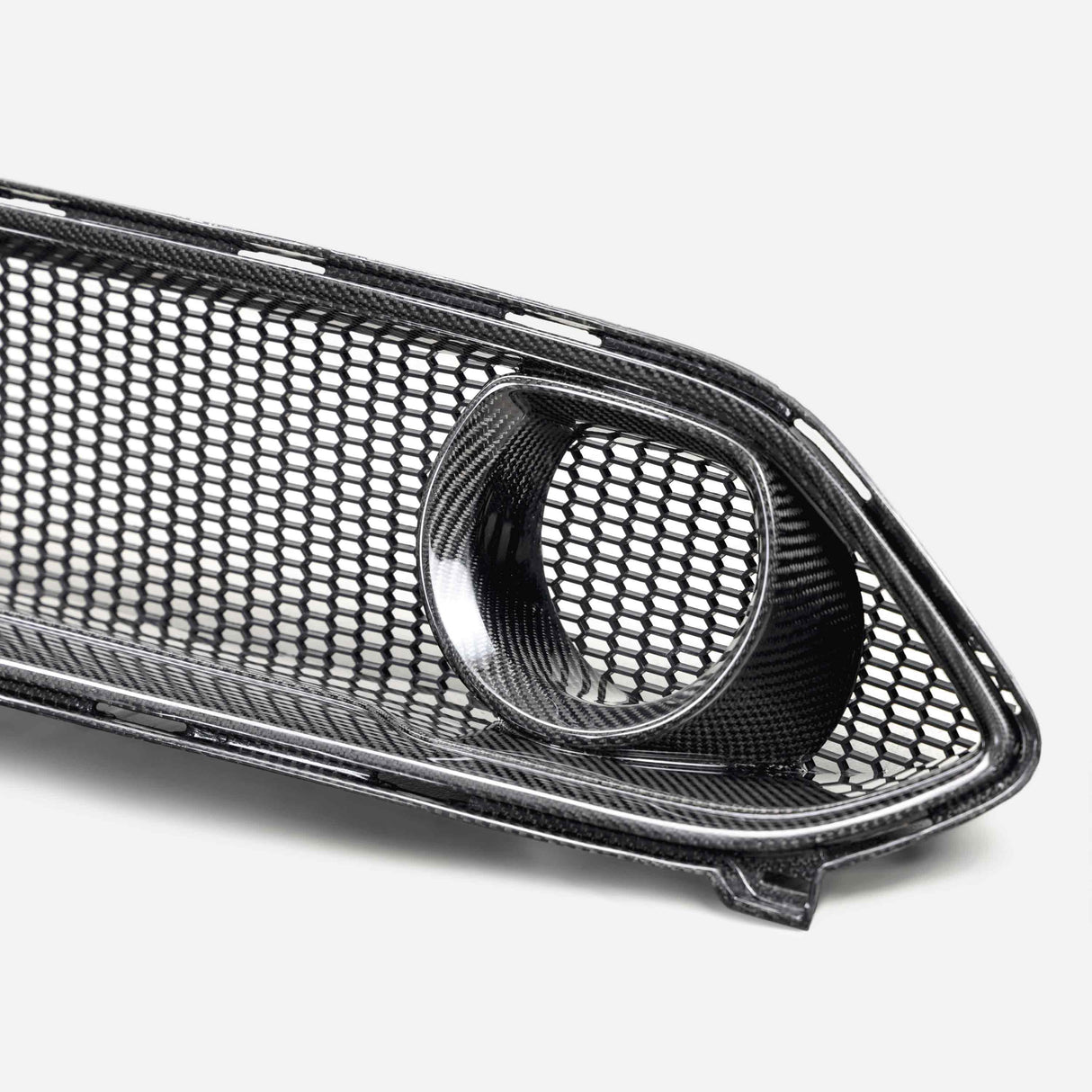 Carbon fiber upper grille for 2021-2023 Ford Mustang Mach 1