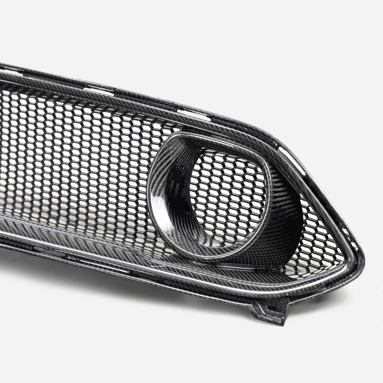 Carbon fiber upper grille for 2021-2023 Ford Mustang Mach 1