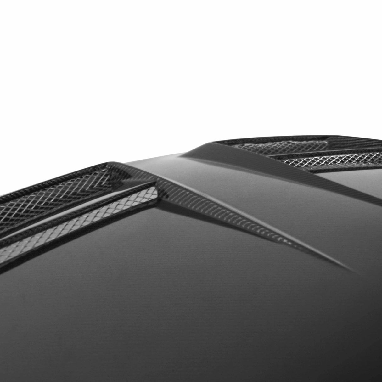 DV-style carbon fiber hood for 2010-2014 VW Golf / GTI (Shaved)