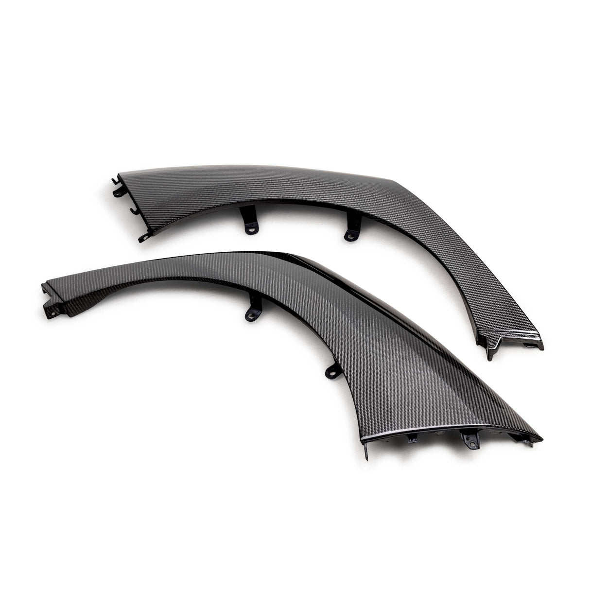 Carbon fiber rear fender trim for 2023 Toyota GR Corolla