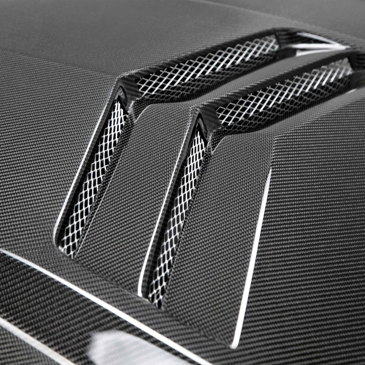 Type-VT carbon fiber hood for 2013-2015 Cadillac ATS