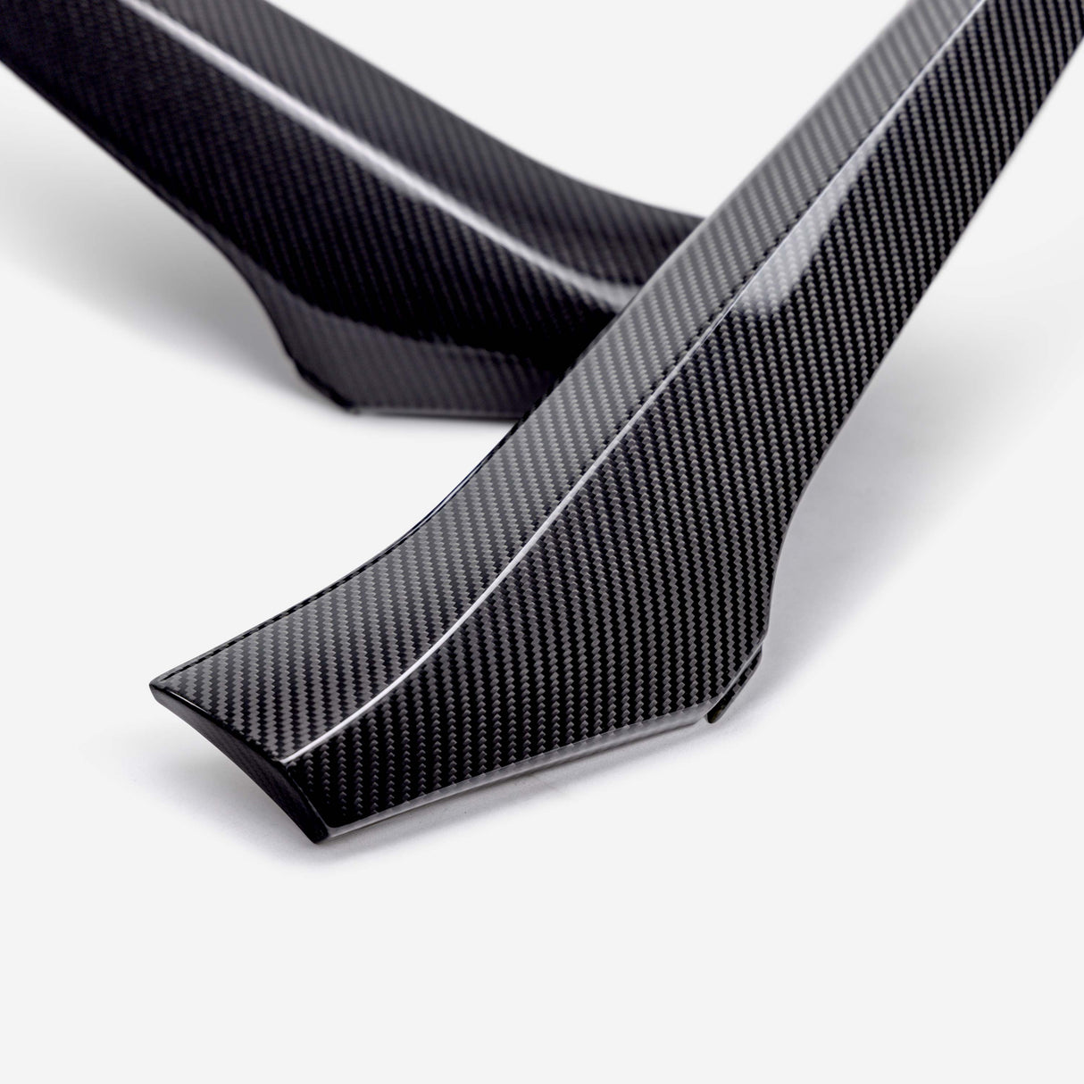 Carbon fiber side scoop trim for 2023-2024 Chevrolet C8 Z06 (PAIR)