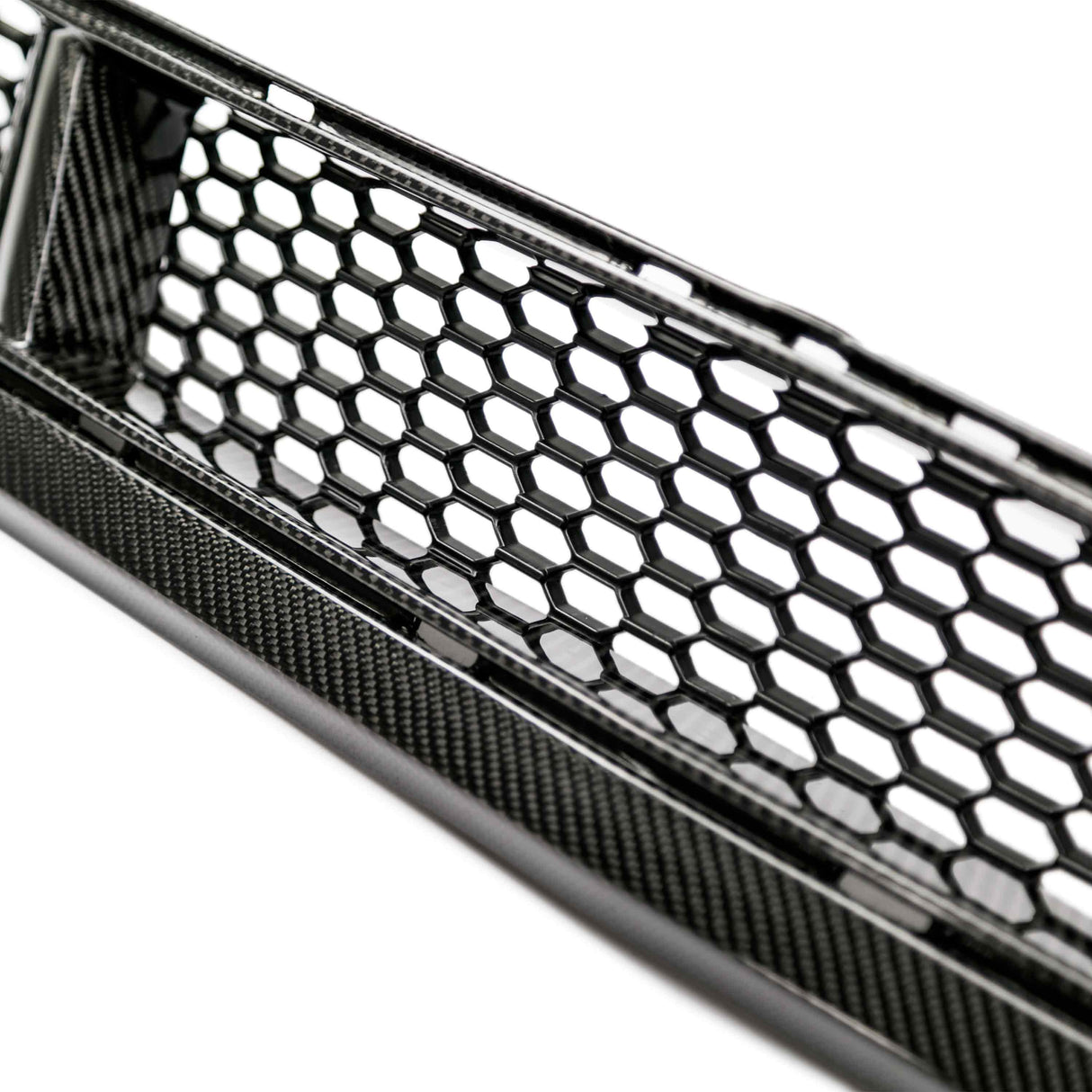 Carbon fiber front lower grille for 2015-2017 Ford Mustang