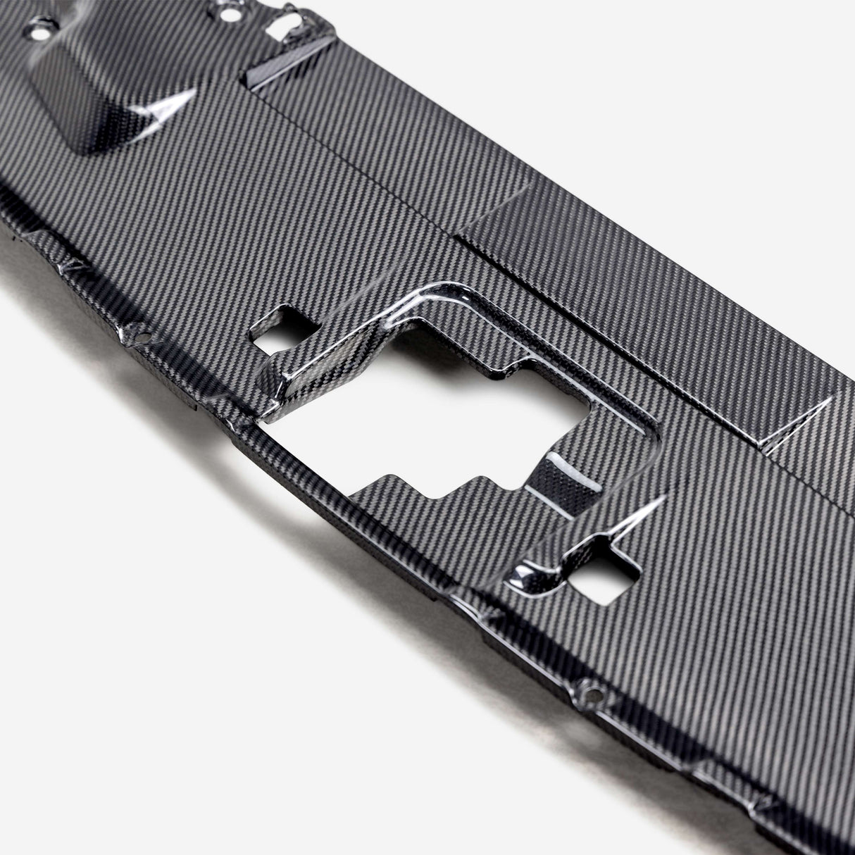 Carbon fiber radiator cover for 2018-2023 Ford Mustang