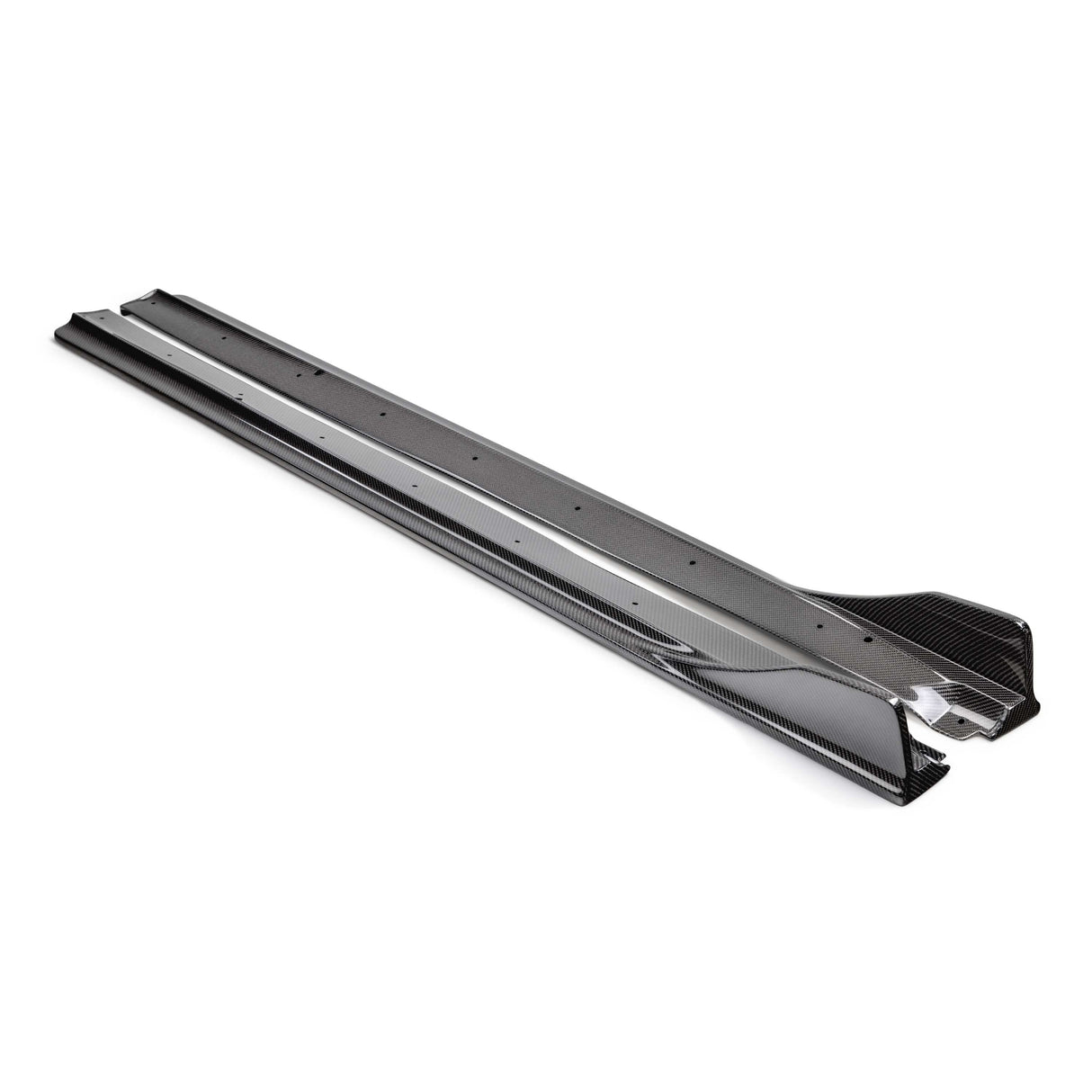 MB-style carbon fiber side skirts for 2023-2024 Nissan Z