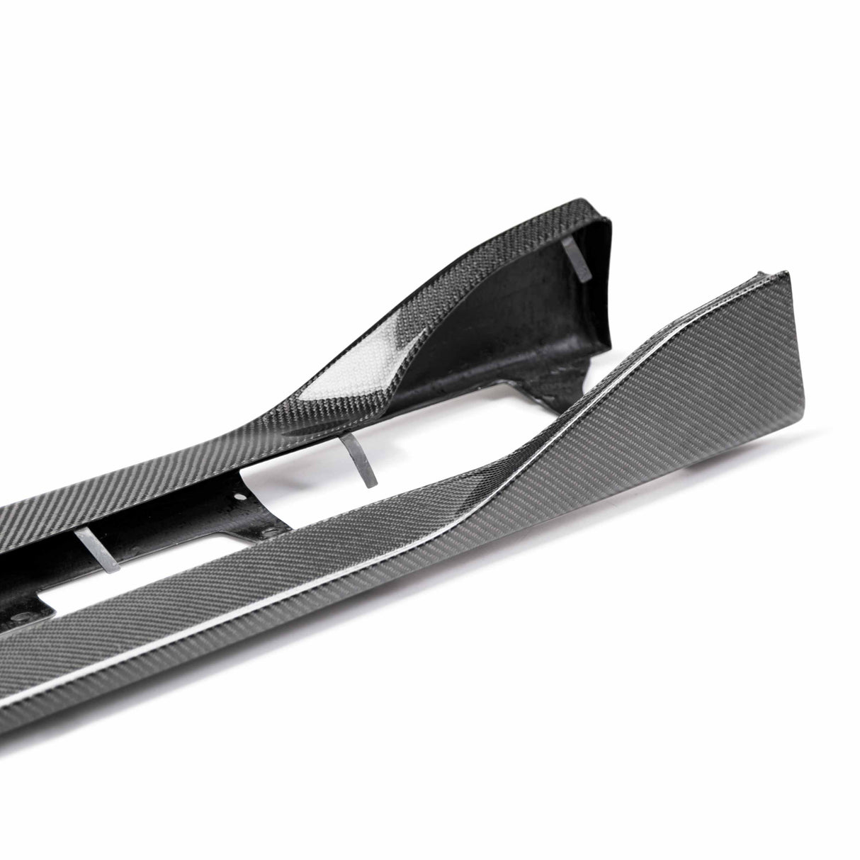 OE-style carbon fiber side skirts for 2020-2023 Toyota Supra