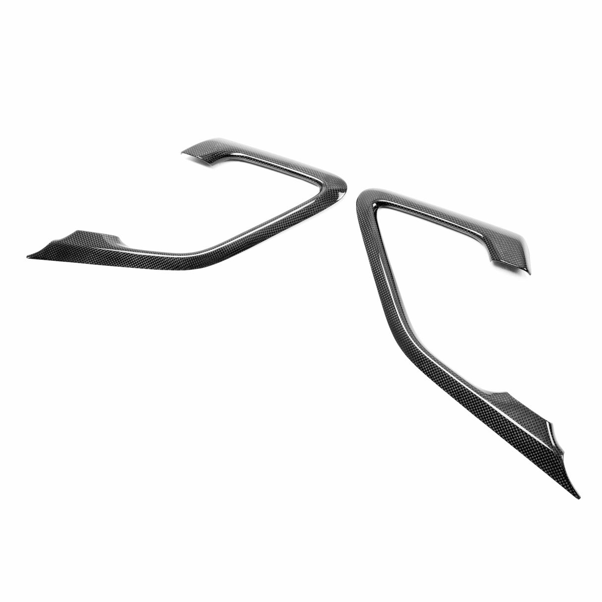 Carbon fiber interior door trim set (12 pcs) for 2009-2016 Nissan GTR