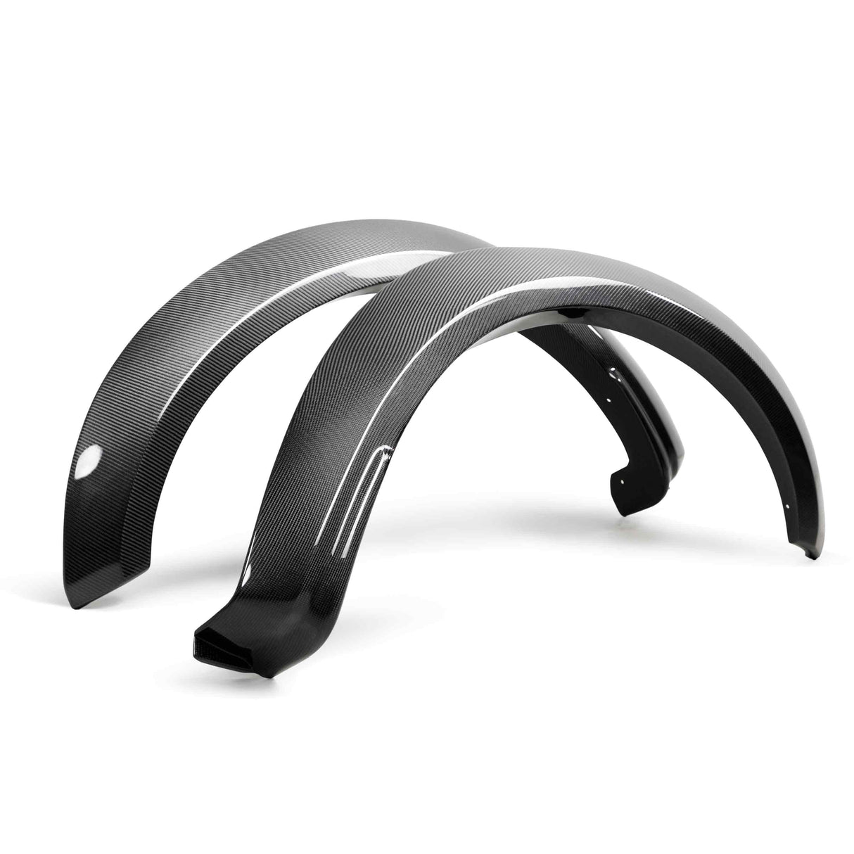 Carbon fiber wide front fender flares for 2017-2020 Ford Raptor