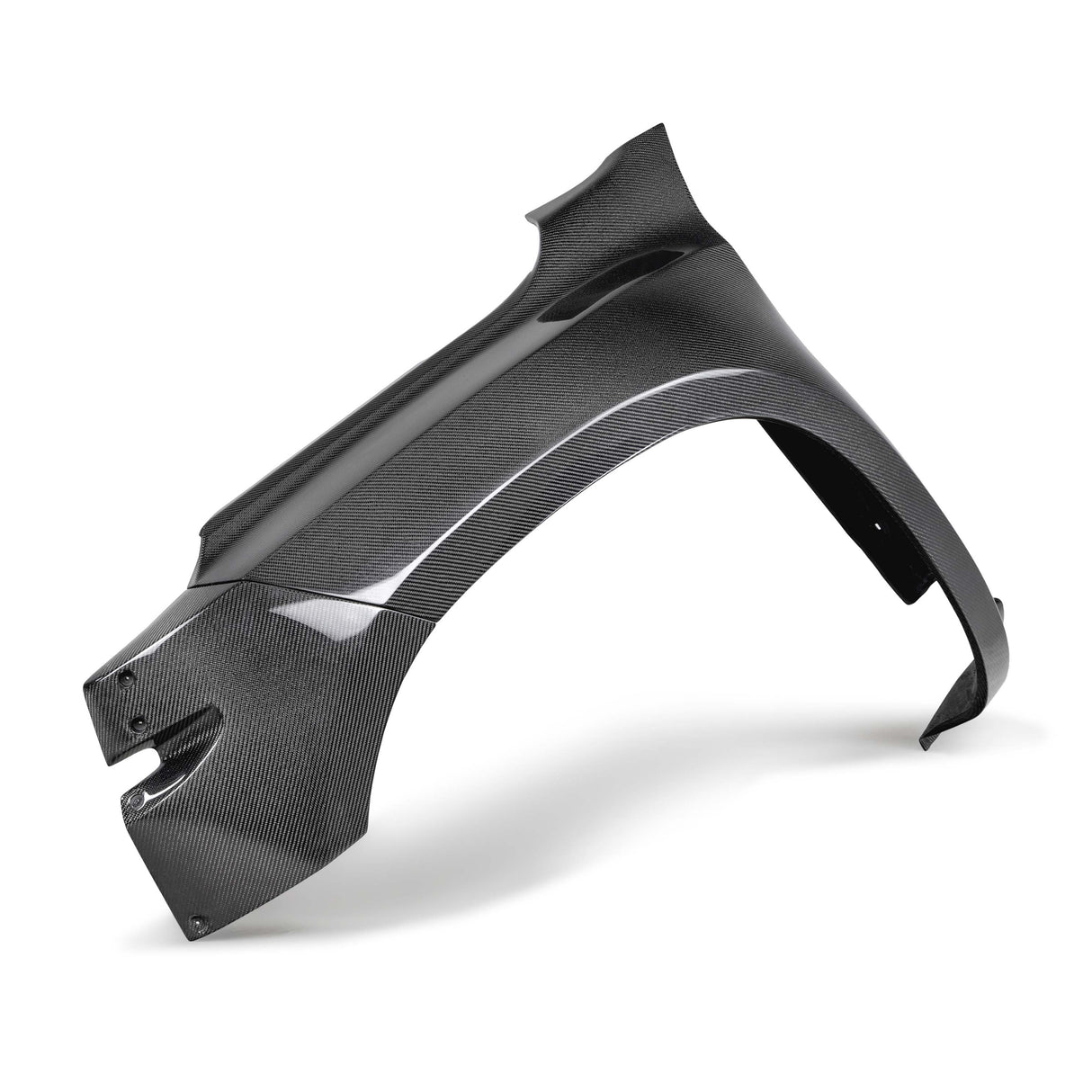 MB-style carbon fiber front fenders for 2022 Nissan Frontier (2" rise & 4" wider)