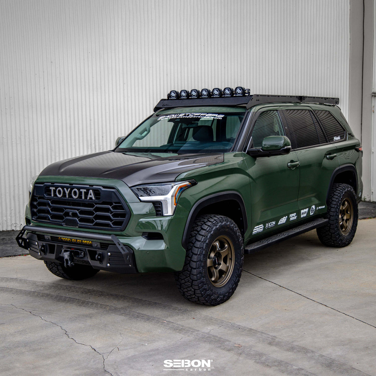 OE-style carbon fiber hood for 2022-2023 Toyota Tundra