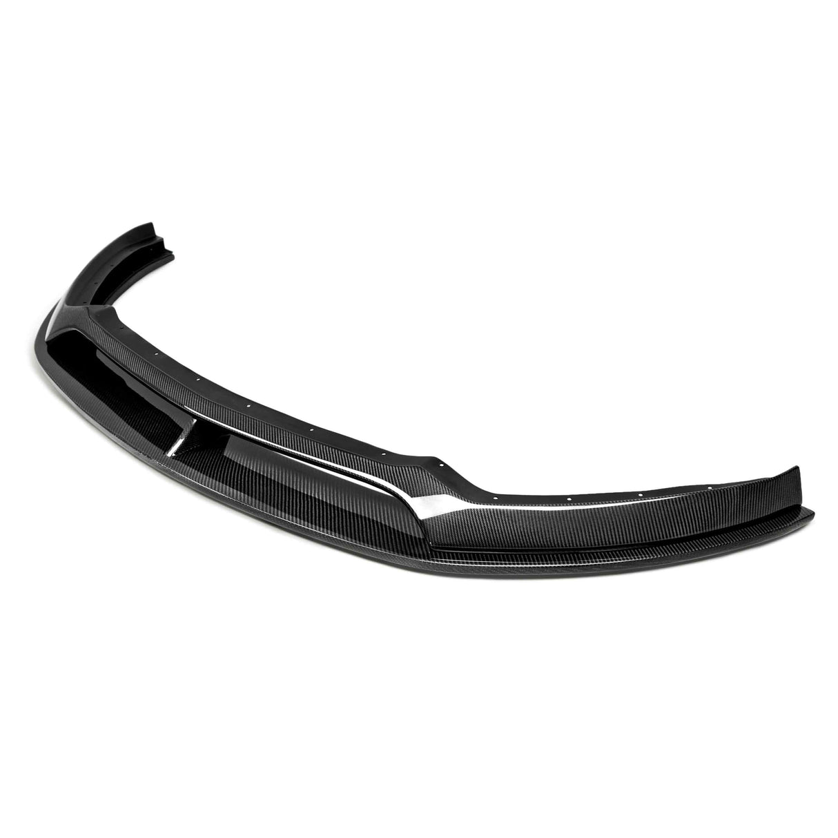 Type-AR carbon fiber front chin splitter for 2015-2017 Ford Mustang