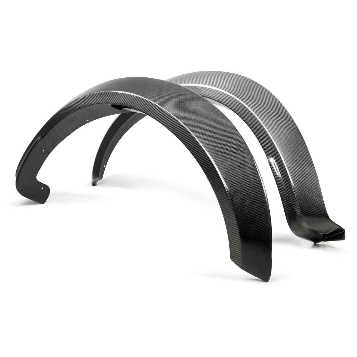 Carbon fiber wide front fender flares for 2017-2020 Ford Raptor