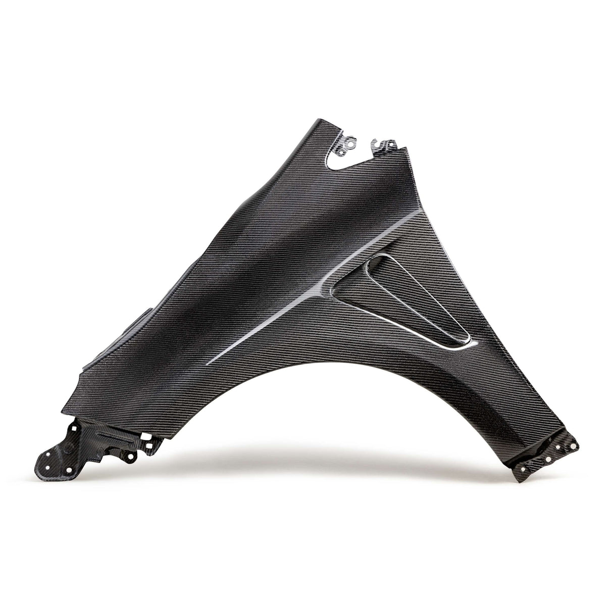 OE-style dry carbon fiber fenders for 2023-2024 Toyota GR Corolla - Gloss finish