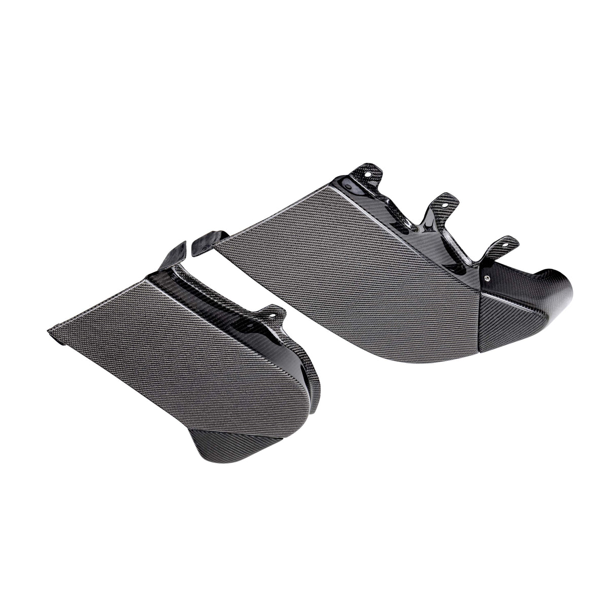 Carbon fiber brake cooling duct for 2023-2024 Nissan Z