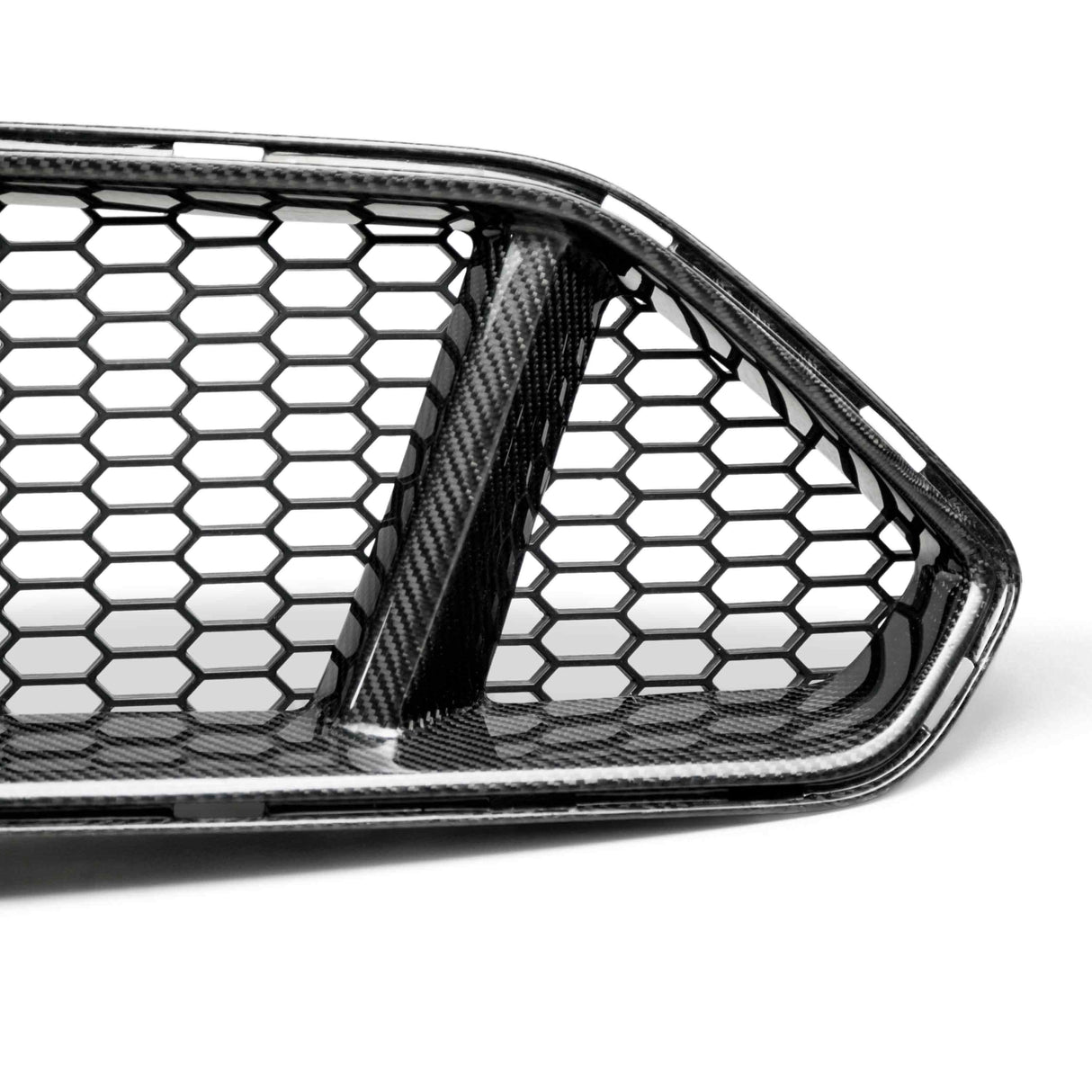 Type-GT carbon fiber upper grille for 2018-2023 Ford Mustang GT