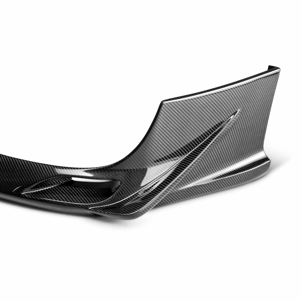 GD-style carbon fiber front lip for 2004-2005 Subaru Impreza/WRX