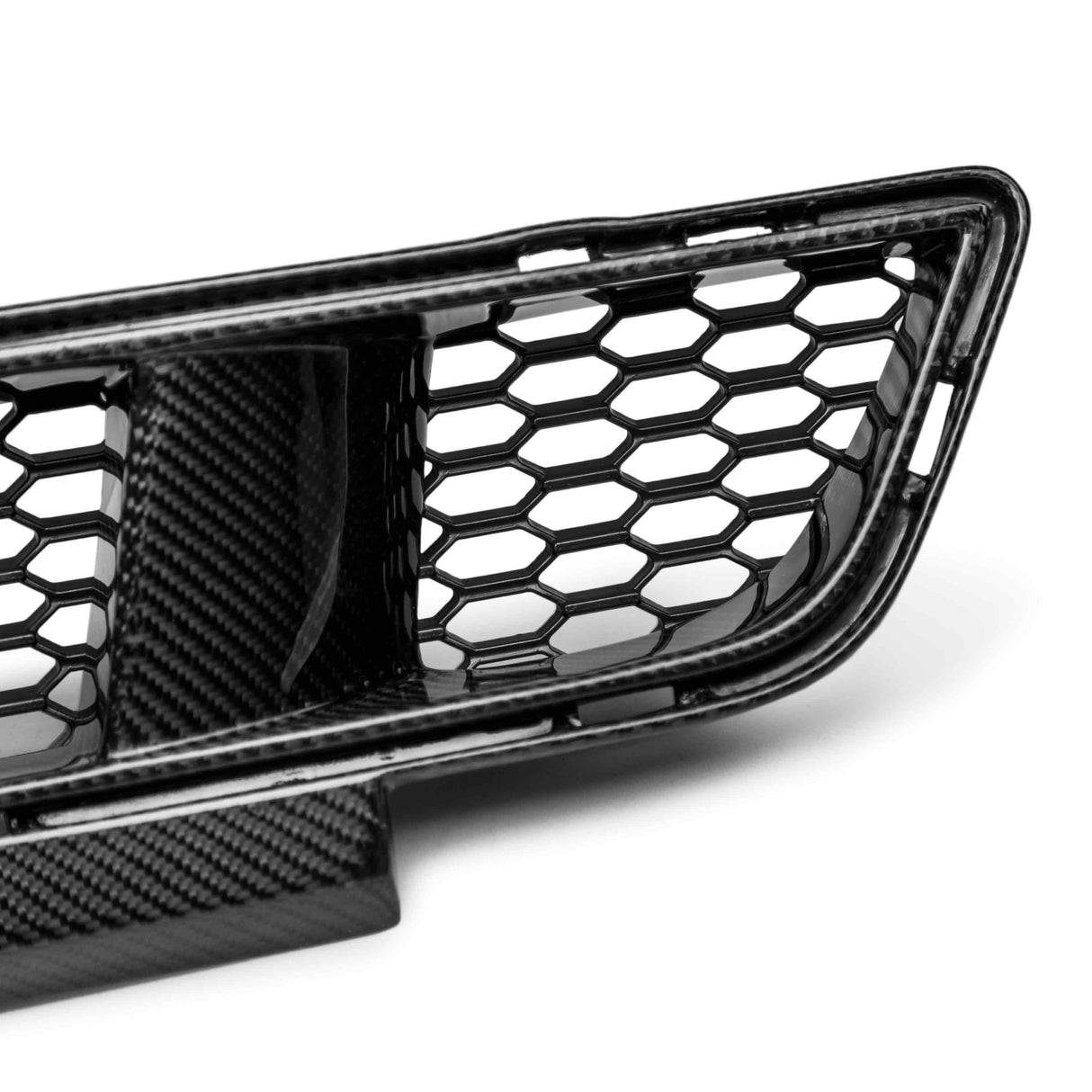 Carbon fiber front lower grille for 2015-2017 Ford Mustang