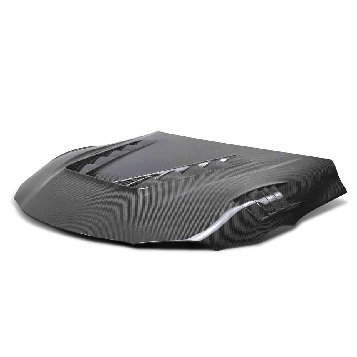 TV-style double sided carbon fiber hood for 2020-2023 Toyota Supra