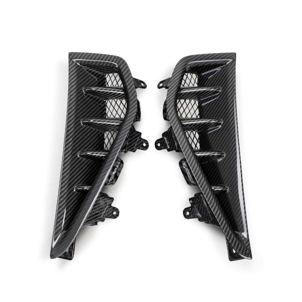 Type-OE carbon fiber fenders vents for 2021-2024 RAM TRX