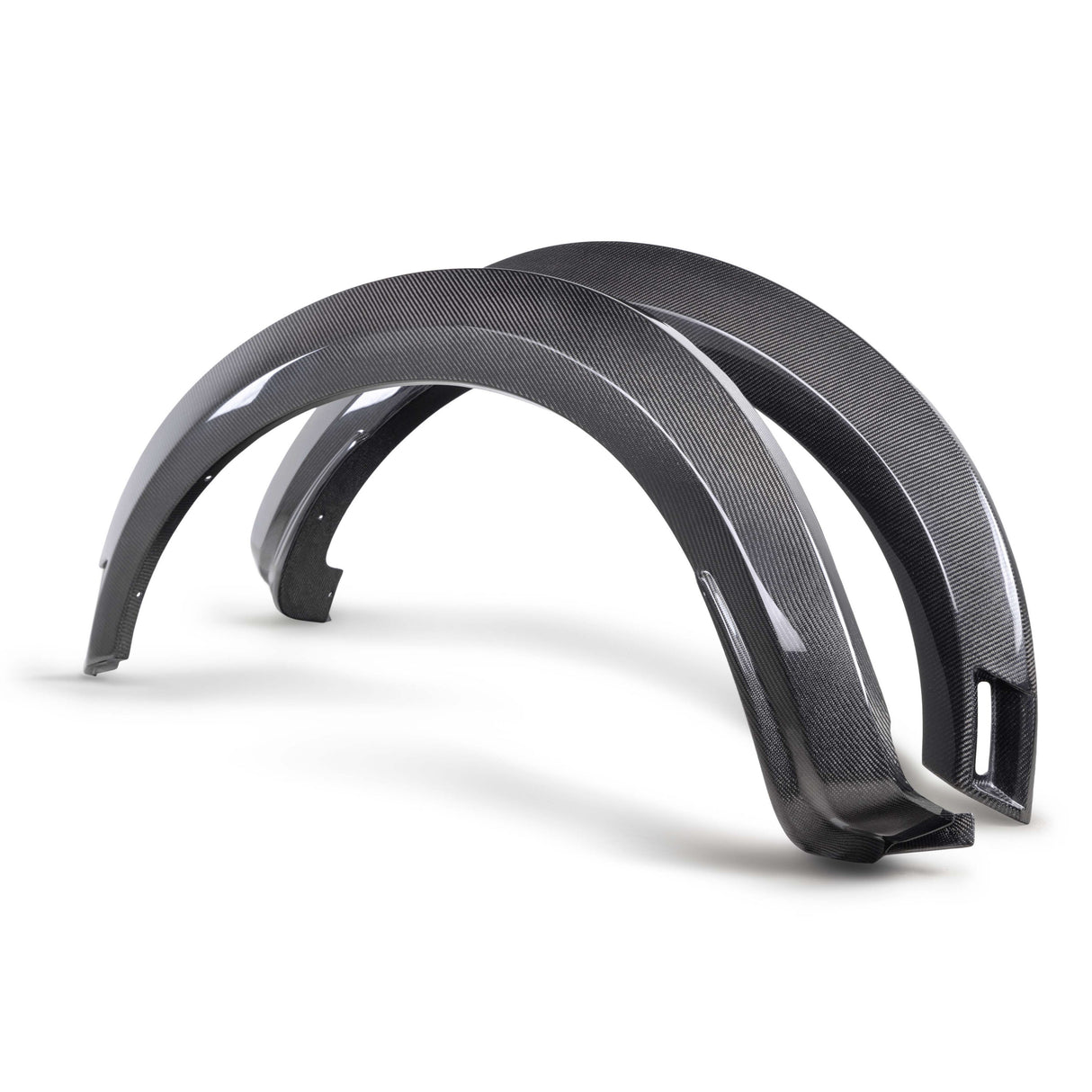 Carbon fiber front fender flares for 2021-2024 Ford F-150 Raptor