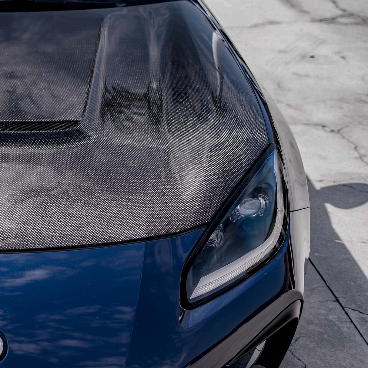 VS-style carbon fiber hood for 2022 Toyota GR86/ Subaru BRZ