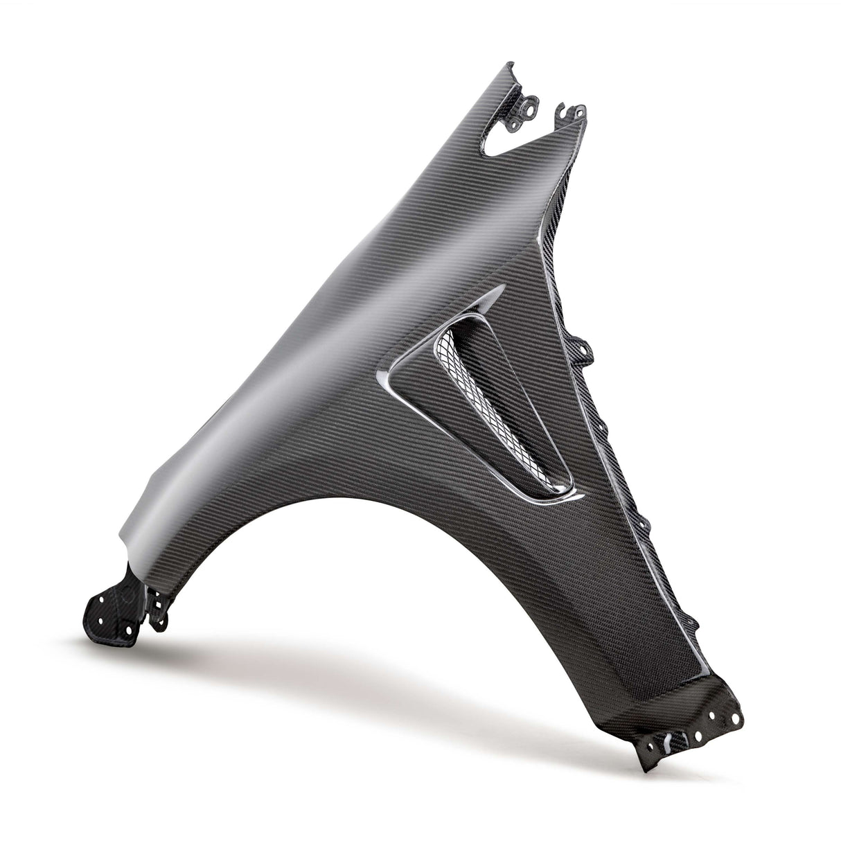 OE-style dry carbon fiber fenders for 2023-2024 Toyota GR Corolla - Gloss finish