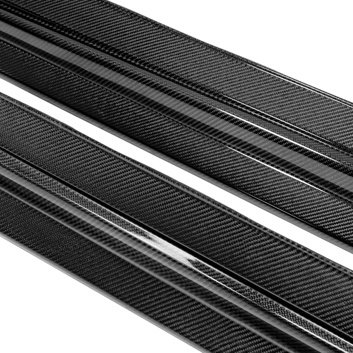 VS-style carbon fiber side skirts for 2009-2016 Nissan GTR