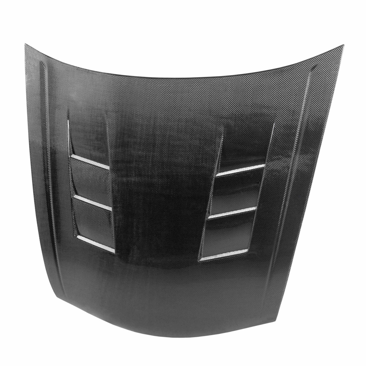 TS-style carbon fiber hood for 2008-2012 Honda Accord 4DR