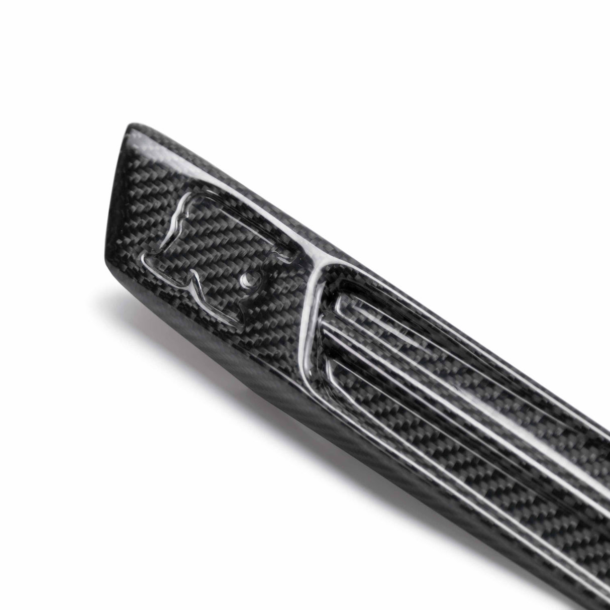 Carbon fiber fender duct logo for 2009-2022 Nissan GTR