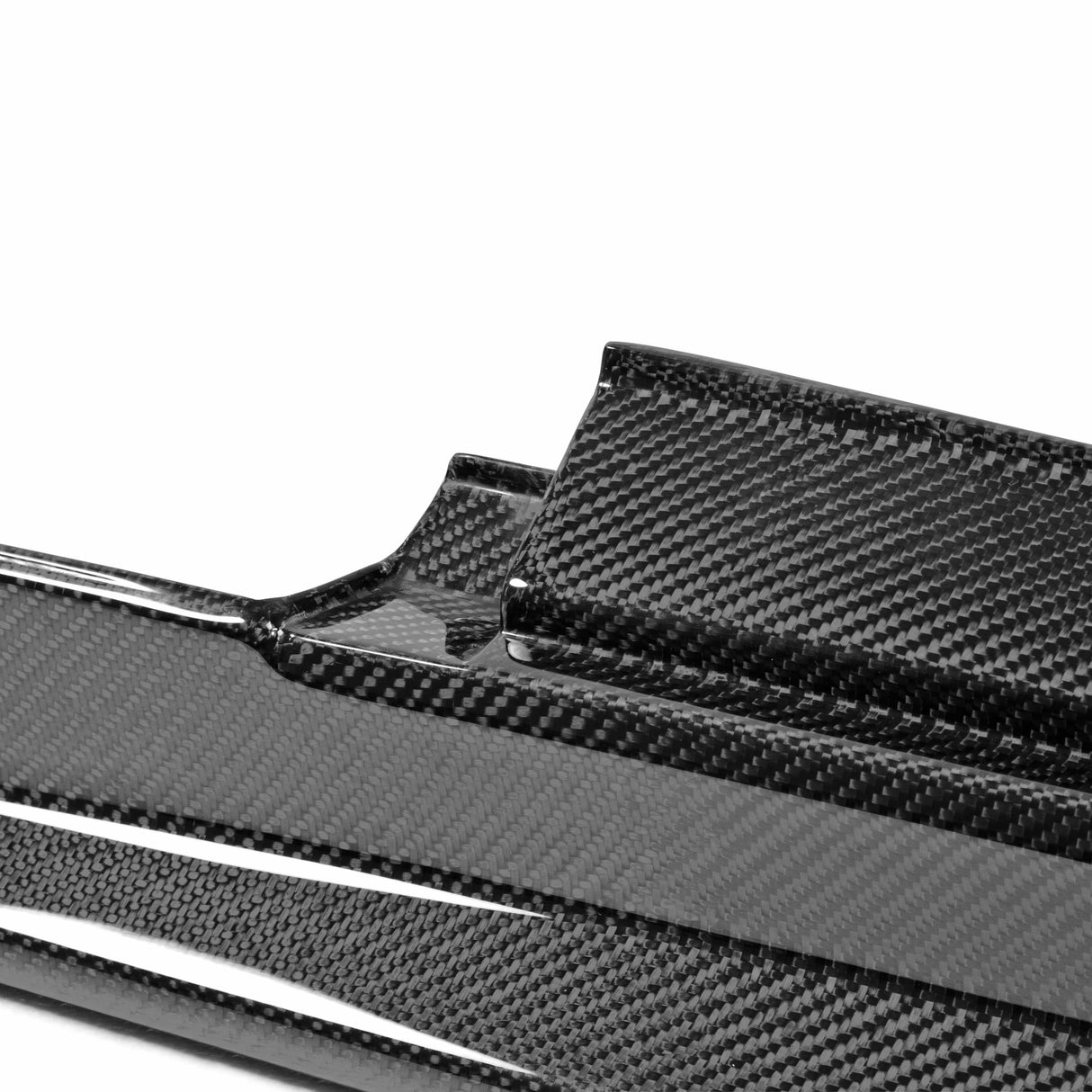 VS-style carbon fiber side skirts for 2009-2016 Nissan GTR