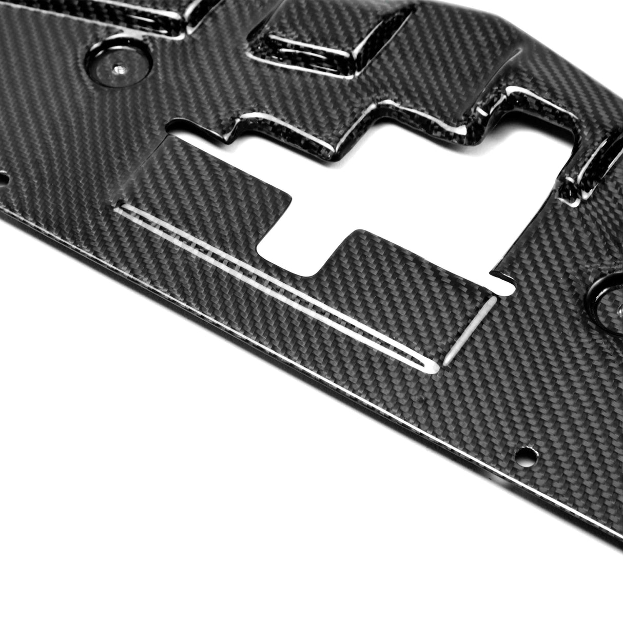 Carbon fiber radiator cover for 2012-2015 Chevrolet Camaro ZL1, Z28, SS