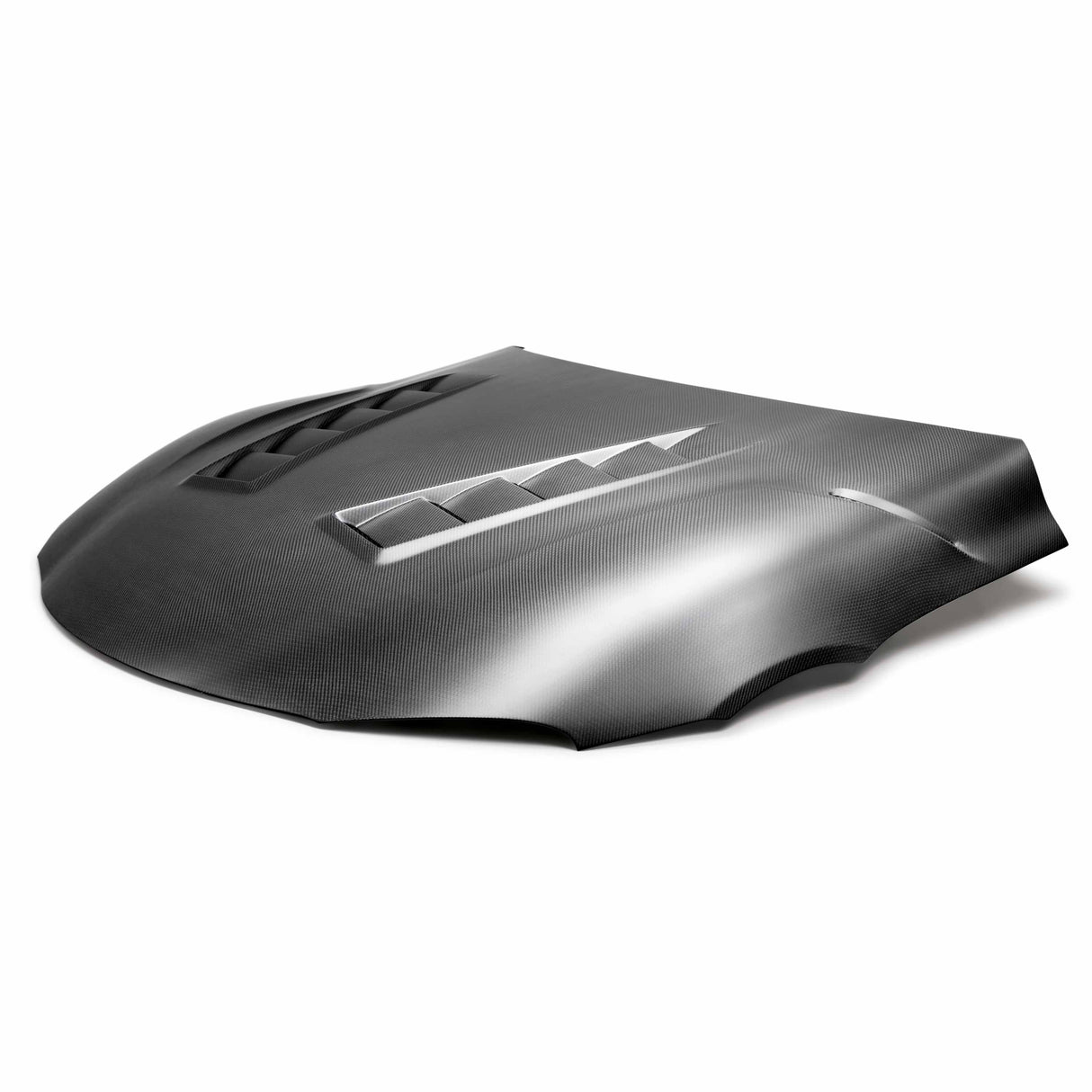 TS-style DRY Carbon fiber hood for 2020-2023 Toyota Supra - Matte finish