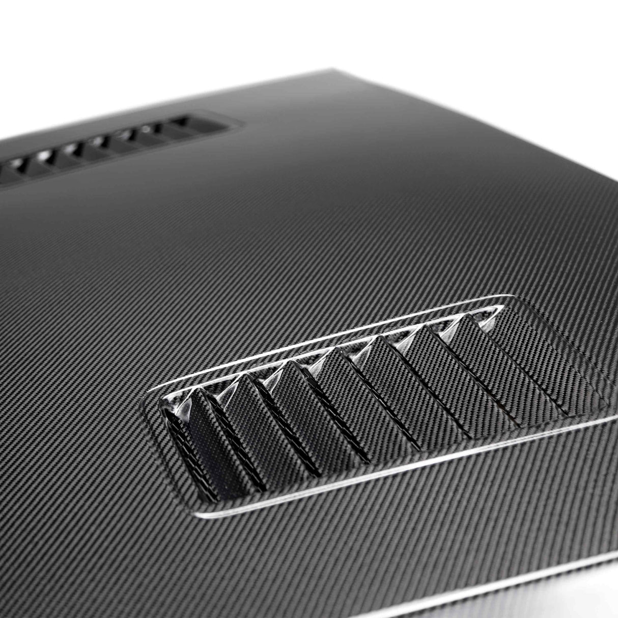 Type-SN double sided carbon fiber hood for 2018-2023 Ford Mustang