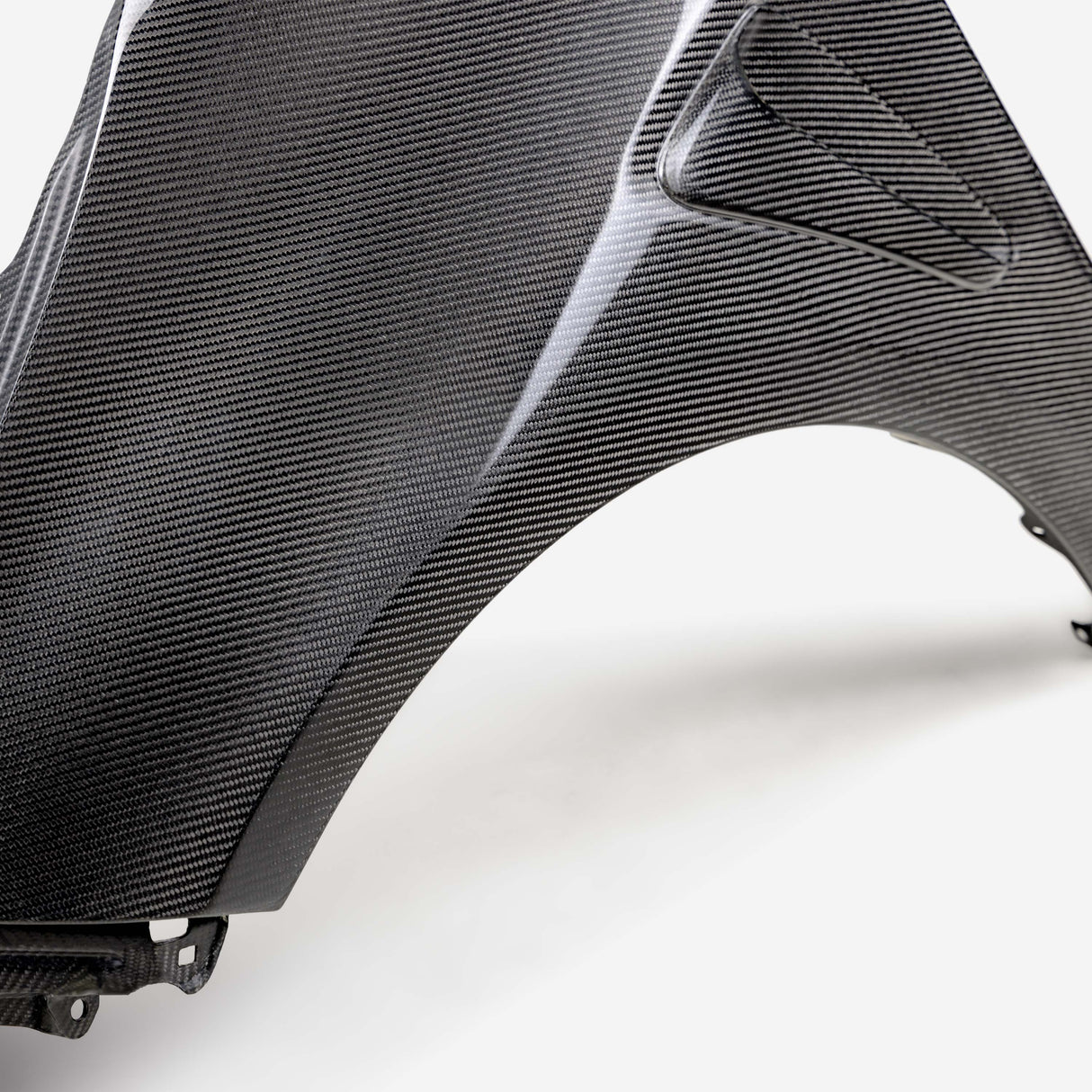 OE-style dry carbon fiber fenders for 2023-2024 Toyota GR Corolla - Gloss finish