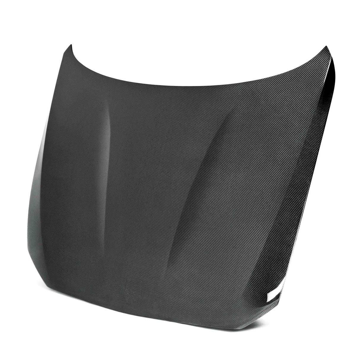 OE-style carbon fiber hood for 2012-2019 BMW F20 1 Series, 2014-2021 F22 2 Series, and 2016-2021 F87 M2