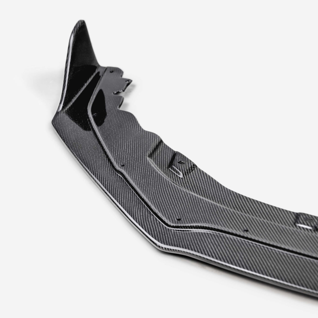 MB-style carbon fiber front lip for 2022 Subaru BRZ