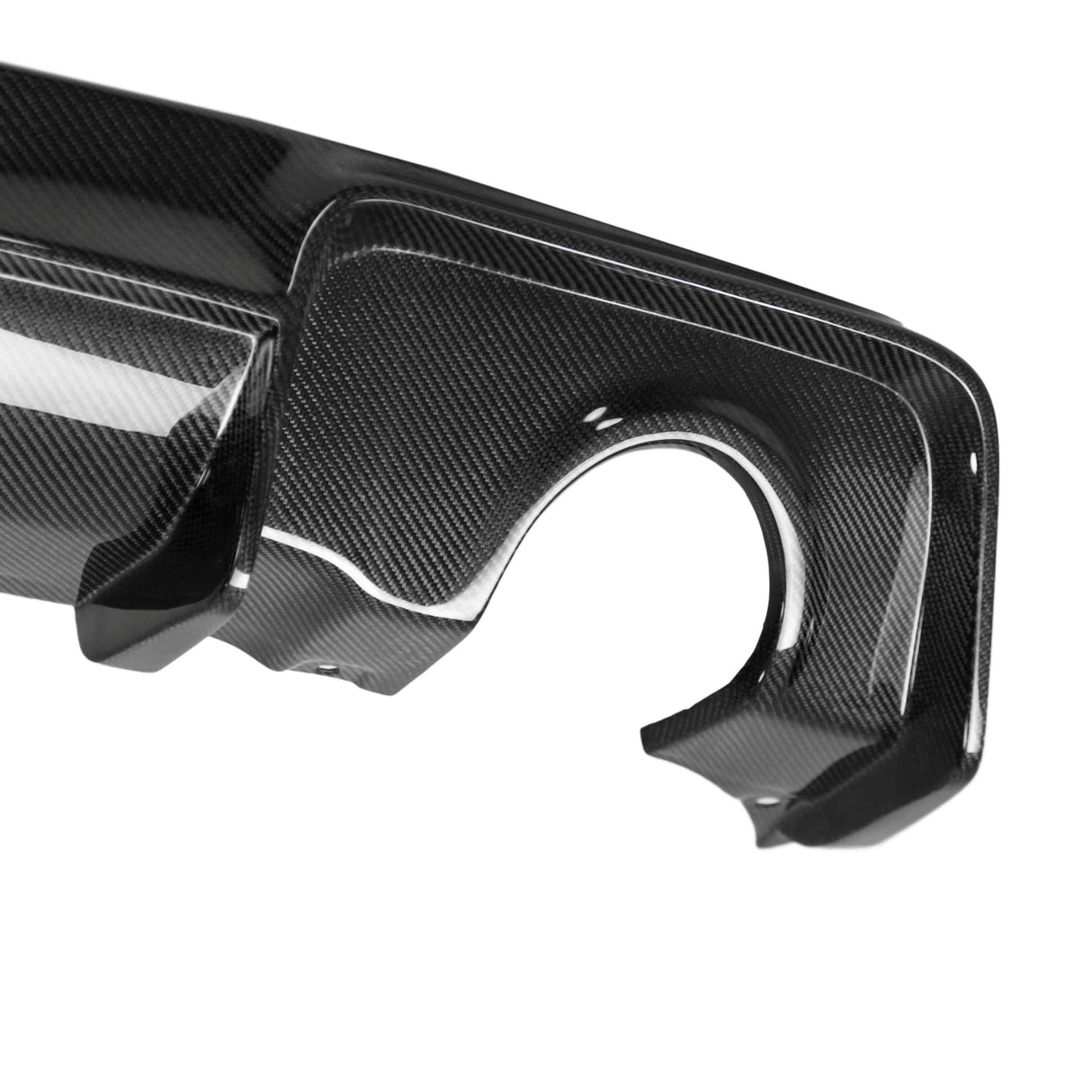 Type-MB carbon fiber rear diffuser for 2020-2023 Dodge Charger Hellcat WideBody