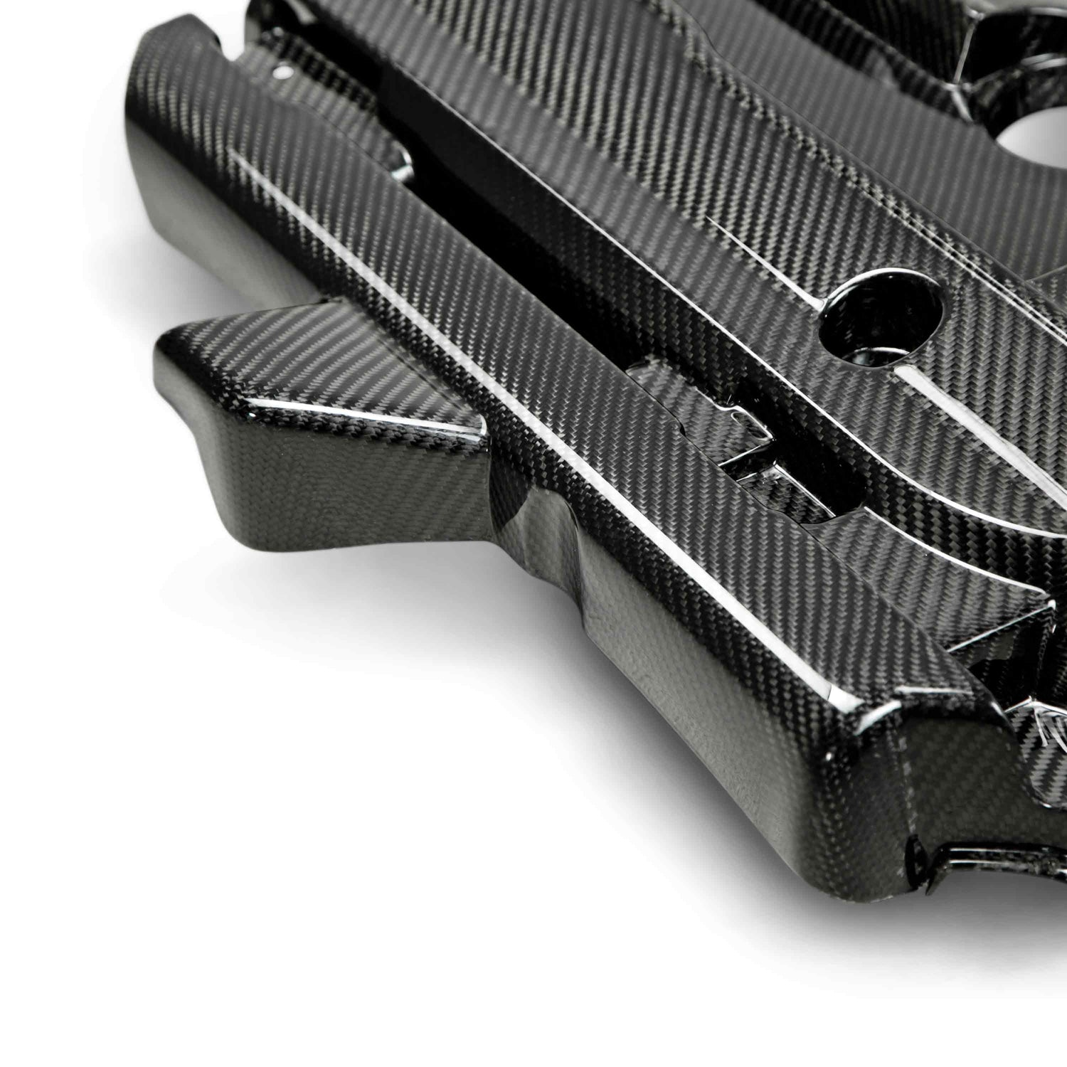 Carbon fiber engine cover for 2015-2023 Ford Mustang Eco Boost