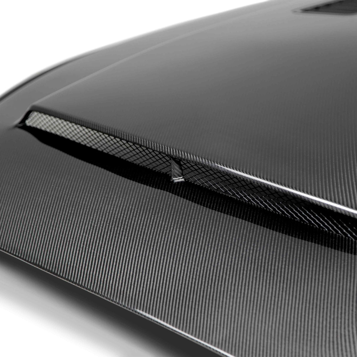 Type-SN double sided carbon fiber hood for 2015-2017 Ford Mustang