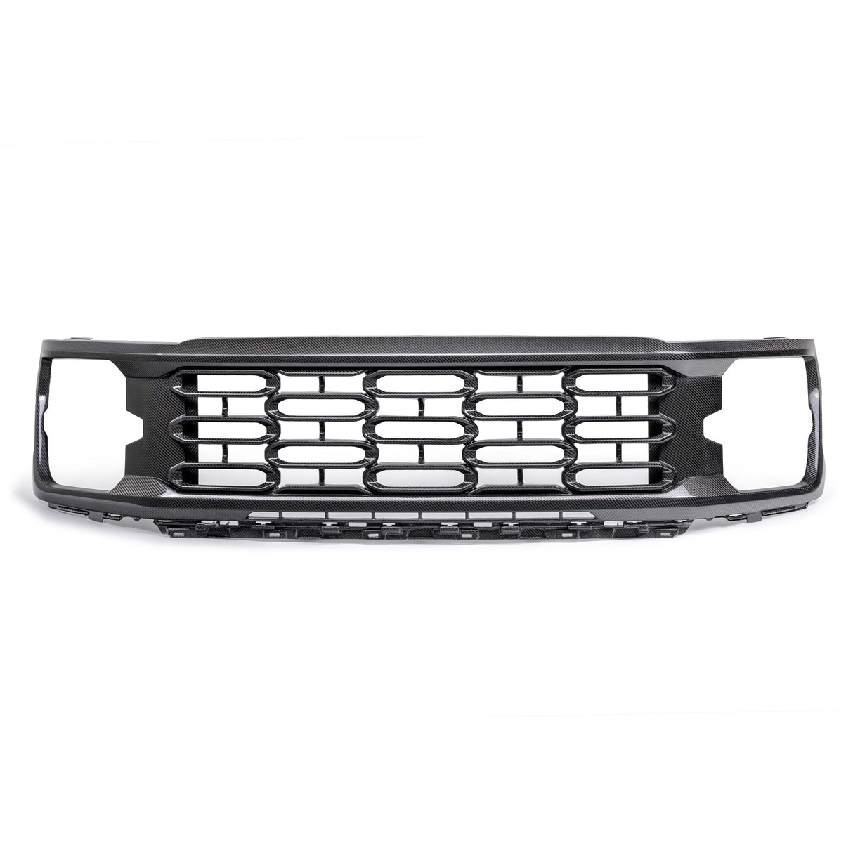 Carbon fiber front grille for 2024 Ford F-150 XL/XLT