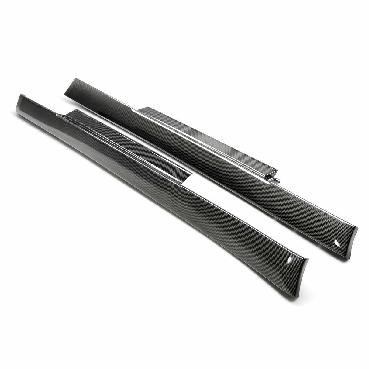 OE-style carbon fiber side skirts for 2009-2016 Nissan GTR