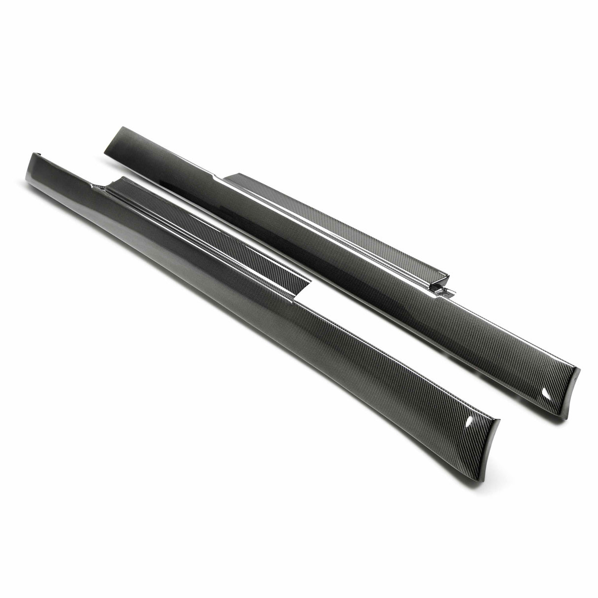 OE-style carbon fiber side skirts for 2009-2016 Nissan GTR