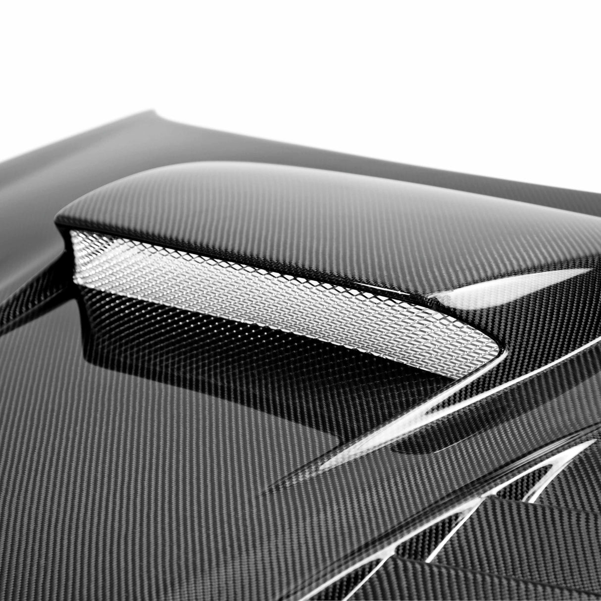 CWII-style carbon fiber hood for 2006-2007 Subaru Impreza/WRX/STi