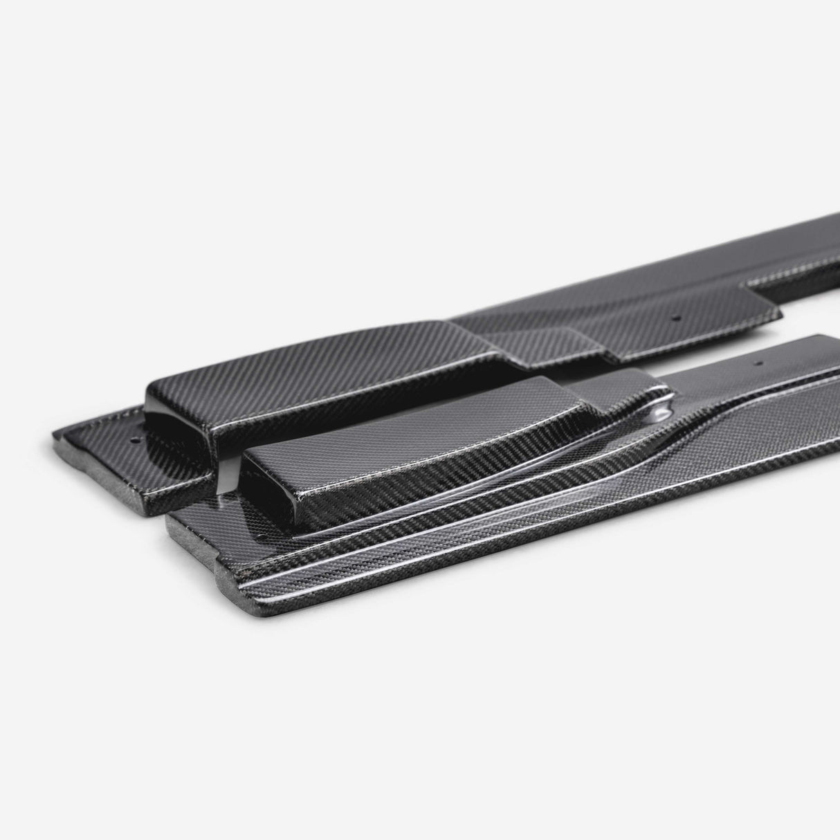MB-style carbon fiber side skirts for 2022-2024 Toyota GR86 / Subaru BRZ