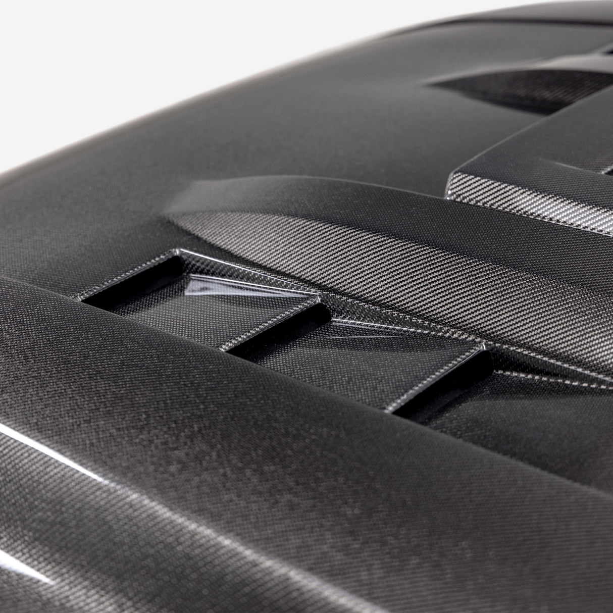TS-style carbon fiber hood for 2024-2025 Toyota Tacoma and 2025 Toyota 4Runner