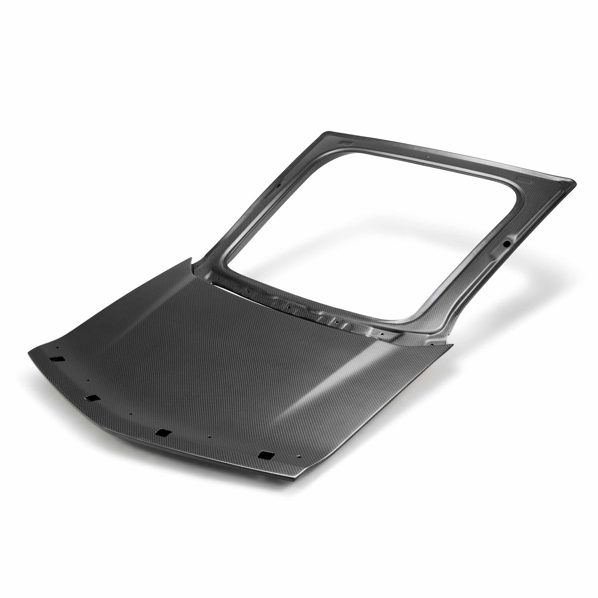 OE-style dry carbon fiber trunk lid for 2017-2022 Acura NSX - Matte finish
