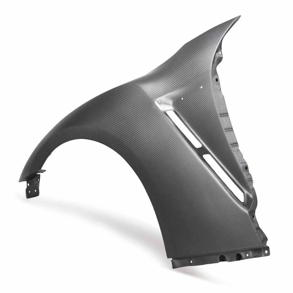 OE-style dry carbon fiber front fenders for 2009-2022 Nissan GTR - Matte finish