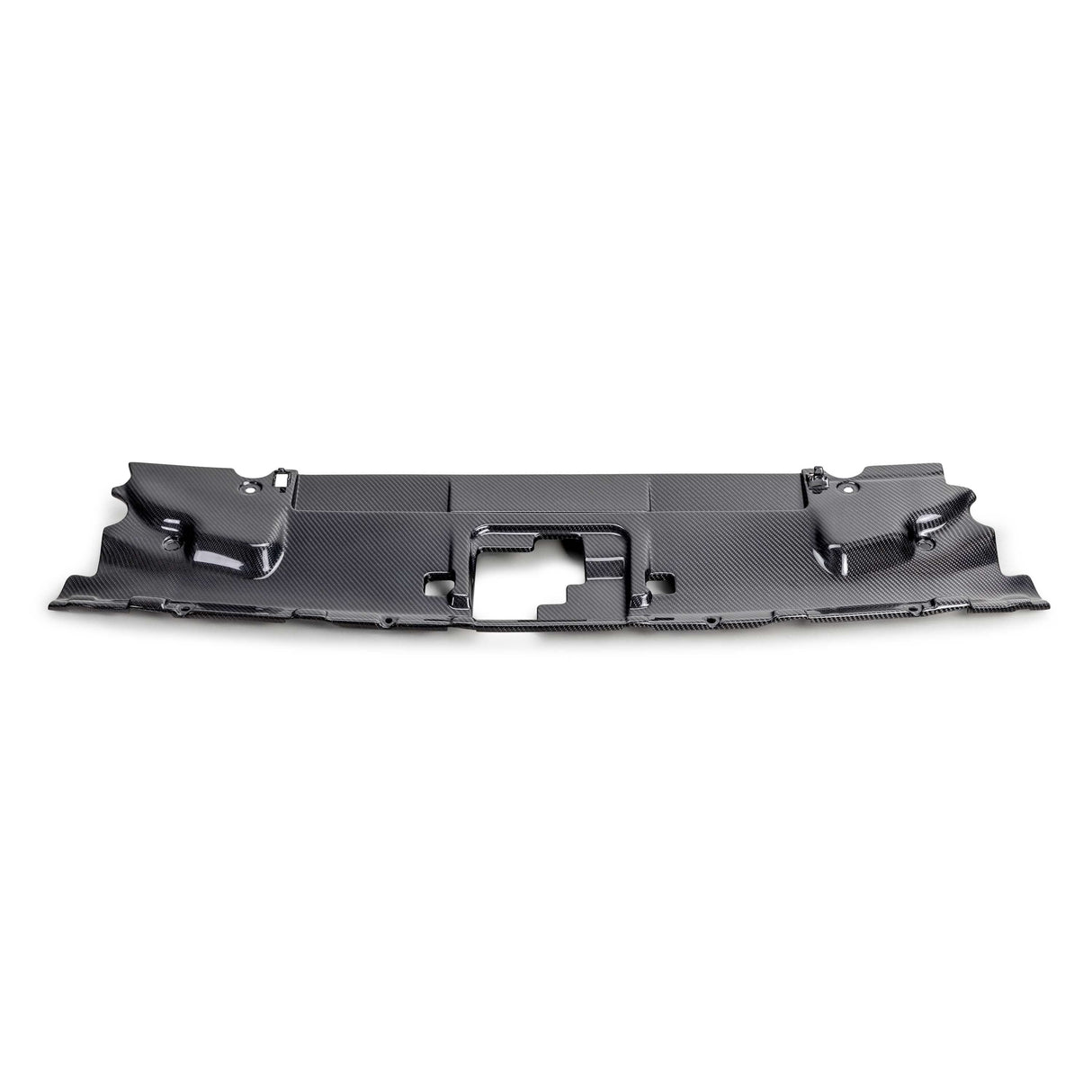 Carbon fiber radiator cover for 2018-2023 Ford Mustang