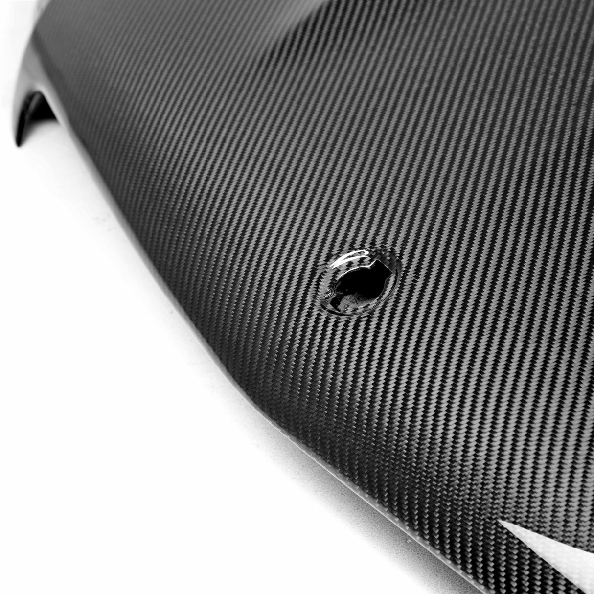 GT-style carbon fiber hood for 2012-2014 Mercedes Benz C-class