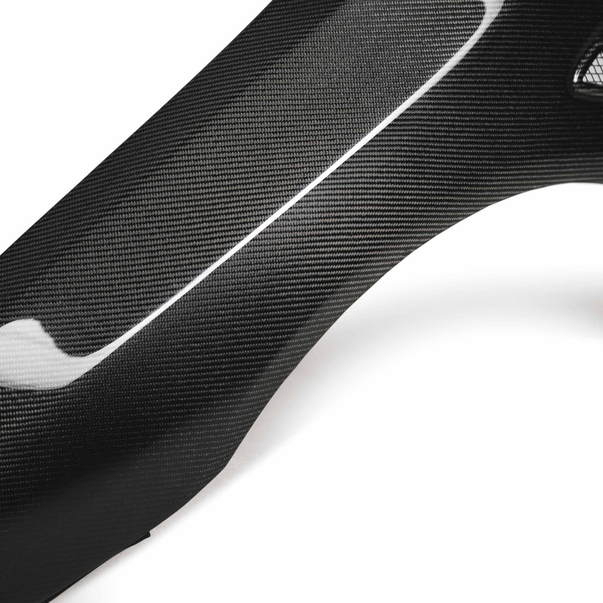 Carbon fiber fenders for 2008-2015 Mitsubishi Lancer EVO X (10mm Wider)